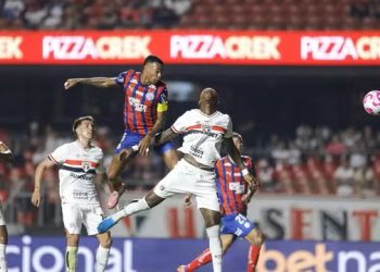 Bahia joga mal e perde para o São Paulo no Morumbis