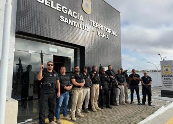 Polícia Civil cumpre nove mandados de prisão em Santaluz durante a Operação “Luz no Amanhecer”