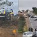 Acidente com viatura da PRF causa congestionamento na BR-116 Norte entre Serrinha e Santa Bárbara