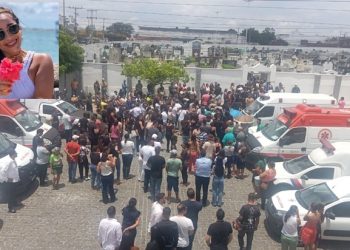 Conceição do Coité se despede da enfermeira Jessika Carneiro com cortejo emocionante e aplausos