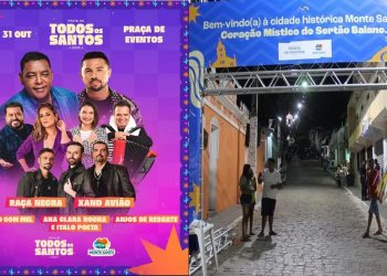 Contagem regressiva para a Festa de Todos os Santos: Monte Santo se prepara para viver fé, cultura e emoção em um só evento