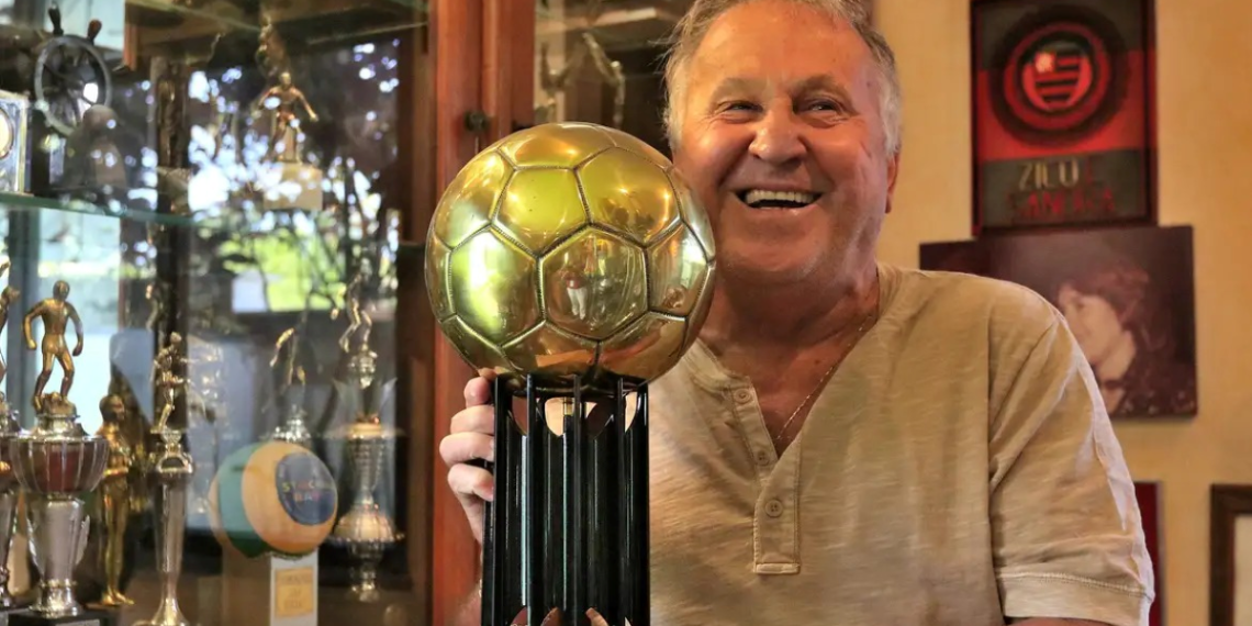 Zico desembarca em Feira de Santana nesta quinta (9) para jogo de estrelas na Arena Cajueiro