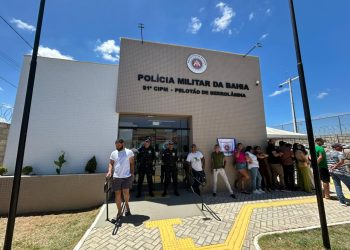 Novo Pelotão da PM de Serrolândia é inaugurado pelo Governo do Estado