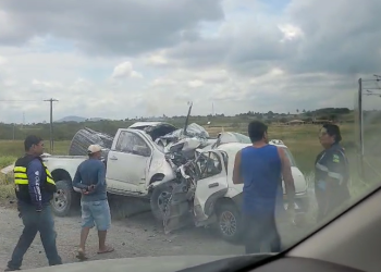SE – Tragédia na BR-235: colisão frontal deixa três mortos e dois feridos em Itabaiana