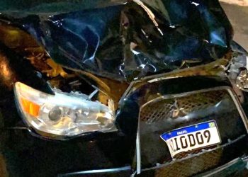 Vereador de Queimadas e outras três pessoas se envolvem em acidente após carro atropelar vaca na BA-120