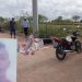 Motociclista é encontrado morto em estrada vicinal após colisão com poste de rede elétrica