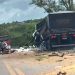 Carreteiro morre em acidente na BR 116 Norte, trecho Teofilândia-Araci