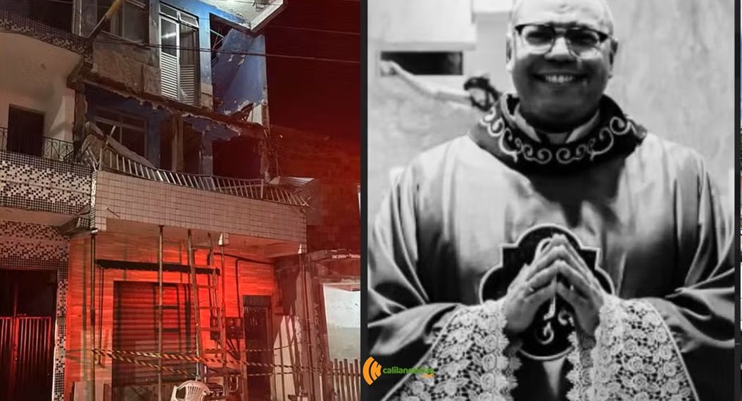 Padre e outras duas pessoas morrem após laje de casa desabar durante cerimônia religiosa