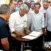 Coité I – Em Juazeirinho, Jerônimo Rodrigues autoriza licitação para asfaltar a BA-411 até a sede do município