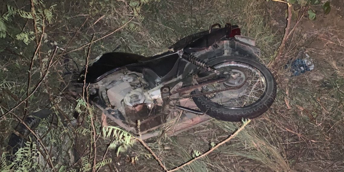 Mais um motociclista coiteense morre em acidente após perder o controle e sair da pista