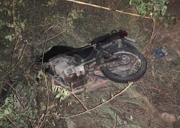 Mais um motociclista coiteense morre em acidente após perder o controle e sair da pista