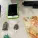 Polícia apreende simulacro de arma de fogo e conduz três suspeitos por tráfico e porte de drogas