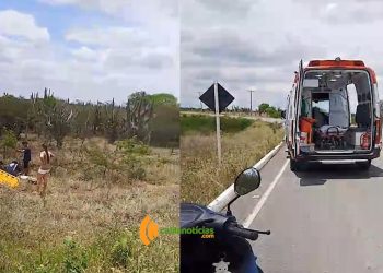 Motociclista coiteense morre em consequência de acidente de moto na BA 412