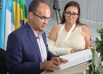 Candeal III: prefeito Renato Pereira Júnior doa terrenos para escola estadual e nova sede do Pelotão da Polícia Militar