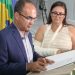 Candeal III: prefeito Renato Pereira Júnior doa terrenos para escola estadual e nova sede do Pelotão da Polícia Militar