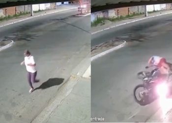 Prática de ‘”grau” volta a ferir pedestre em Serrinha. Aventura com motocicleta provoca indignação