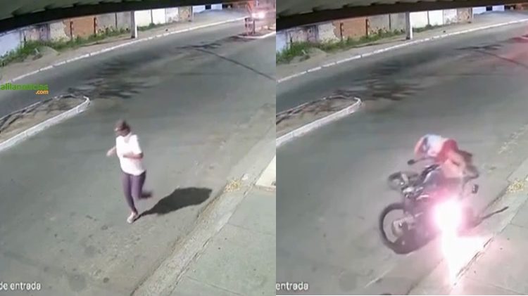 Prática de ‘”grau” volta a ferir pedestre em Serrinha. Aventura com motocicleta provoca indignação