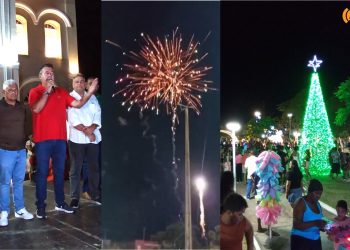 São Domingos I – Prefeito Ilario Carneiro lança o Natal de Luz e Esperança com acendimento das luzes da Praça da Matriz