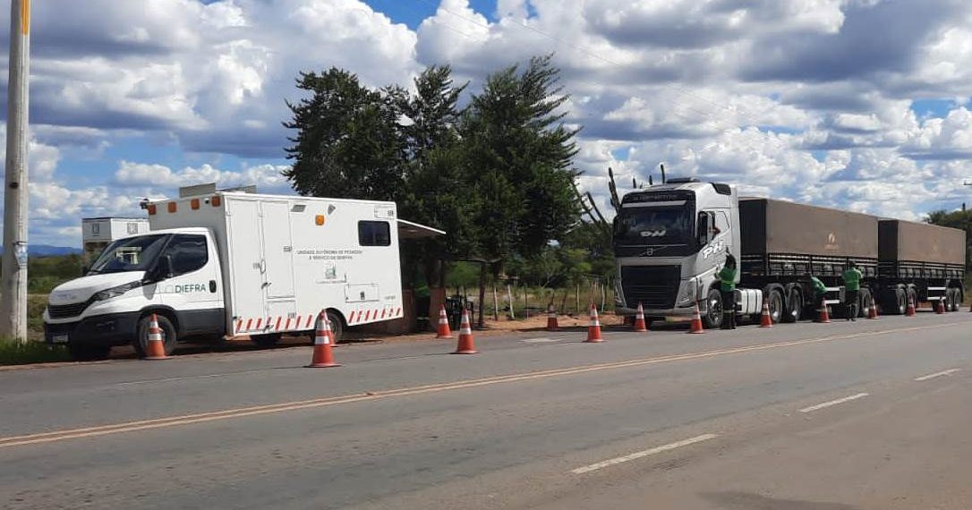 Balanças de pesagem móveis iniciam as operações em 10 municípios nesta quinta-feira (15)