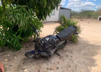 Colisão entre motocicletas na zona rural de Coité deixa dois feridos