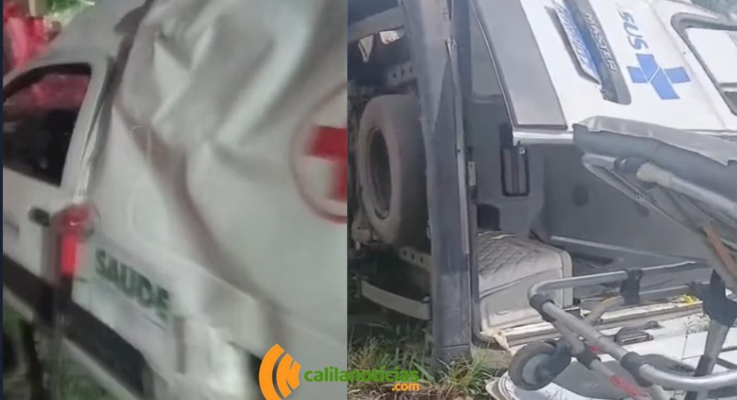 Prefeitura de Andorinha registra capotamento de duas ambulancias em apenas 4 dias; um dos motoristas foi socorrido em estado grave