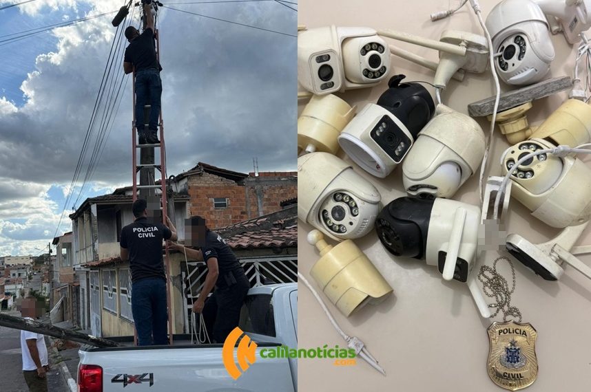 Polícia Civil desarticula sistema de monitoramento clandestino na cidade de Barrocas