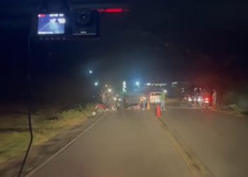 Homem é transferido em estado grave após ser atropelado por moto na BA 411; condutor e carona também ficaram feridos