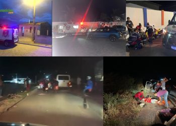 Em cinco horas, Águia Resgate presta socorro a vítimas de cinco acidentes em diferentes pontos de Coité