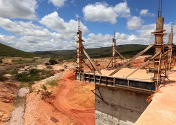Com obra da Barragem de Baraúnas na reta final, Governo do Estado reforça segurança hídrica na Chapada Diamantina