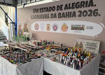 Salvador – Polícia Militar já impediu a entrada de 6.699 objetos proibidos nos portais do Carnaval