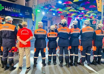 Brigada Anjos Jacuipenses reforça segurança no segundo dia do Várzea Folia 2026