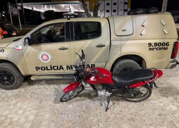 PM age rápido e recupera moto que tinha sido furtada de comandante da Brigada Anjos da Caatinga