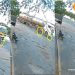 Vídeo – Dois jovens escapam praticamente ilesos após moto ser atingida por carreta na BR-116 Norte