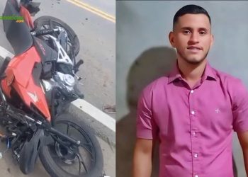 Jovem morre em acidente envolvendo moto e camimhonete na BR 235