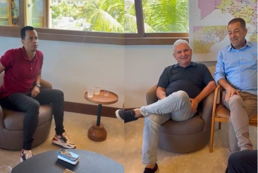 Vereador do PT de Ouriçangas e do PSB de Irará participam de encontro com Ângelo Coronel em meio a articulações políticas