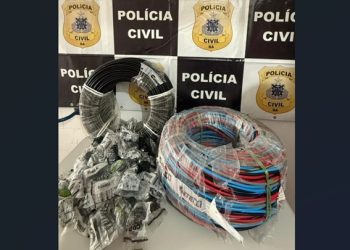 Homem é preso por furto à base da Coelba em Conceição do Coité