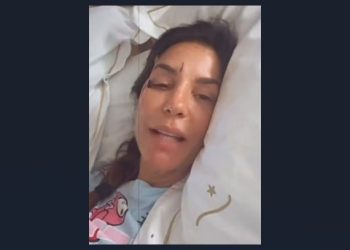 Ivete Sangalo surge com olho roxo após desmaiar e ser internada em hospital de Salvador