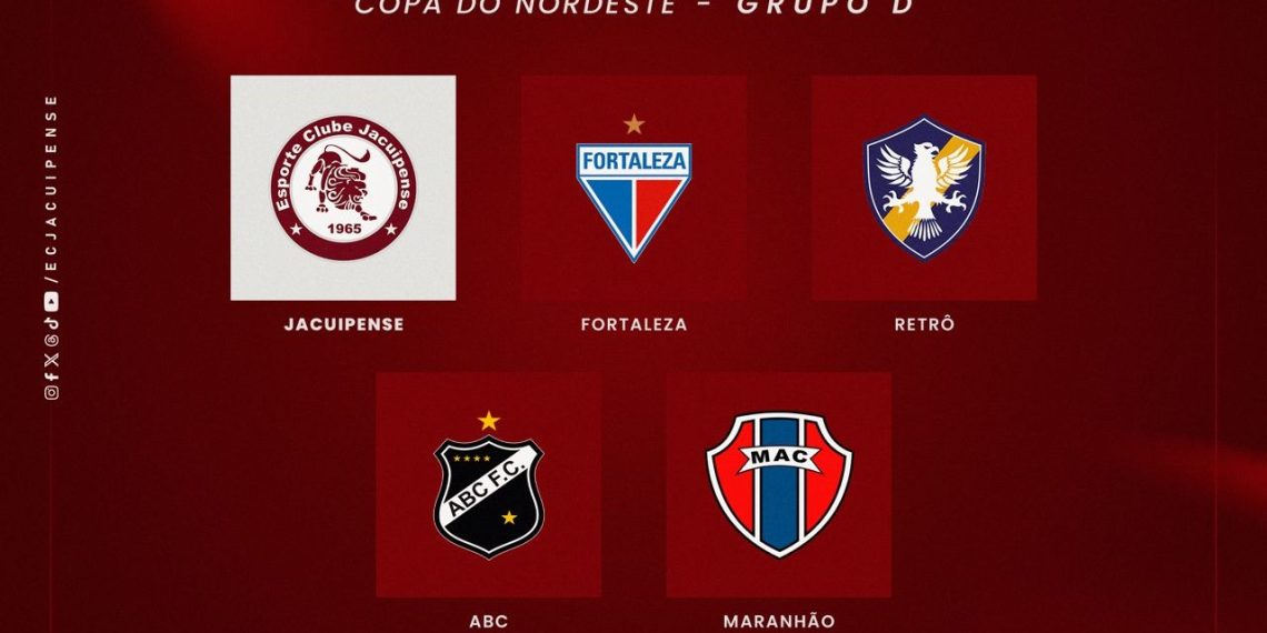 Jacuipense conhece adversários da Copa do Nordeste e inicia mais um capítulo histórico