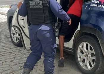 Suspeito de matar Maria da Penha em Santaluz se apresenta e é detido pela Guarda Civil Municipal