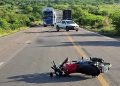 Motociclista morre após colisão com carro na BR-116 Norte