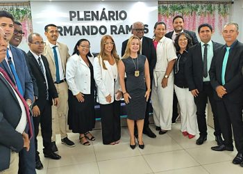 Delegada Ludmila Andrade recebe homenagem na Câmara Municipal pelo Dia Internacional da Mulher e reforça luta contra a violência doméstica