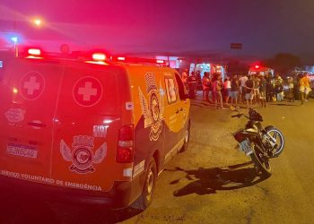 Colisão entre motos e atropelamento mobilizam Brigada Anjos Jacuipenses em menos de duas horas em Riachão do Jacuípe