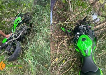 Colisão entre duas motos no ‘trecho da morte’  deixa uma vítima fatal e outra gavemente ferida na BA 120