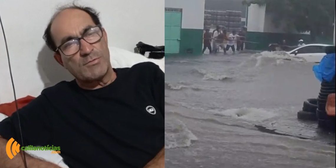 Professor coiteense relata momento de aflição e medo quando carro foi levado pela correnteza: “Foi a pior sensação da minha vida”
