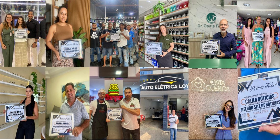 Privilegy divulga os vencedores do Prêmio Nobre 2026 em Conceição do Coité
