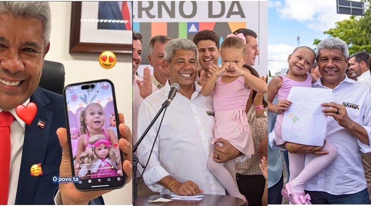 Vídeo – Em Coité menina de 4 anos encanta ao afirmar que amizade com Jerônimo Rodrigues não é montagem, fake news nem inteligência artificial